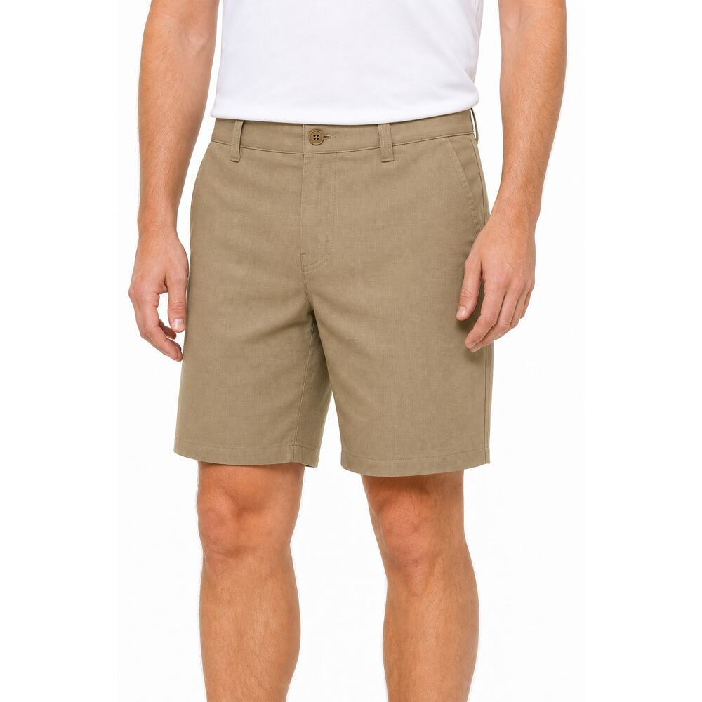 Tommy Bahama Tan 100% Silk Resort Chino Golf Shorts Mens 32